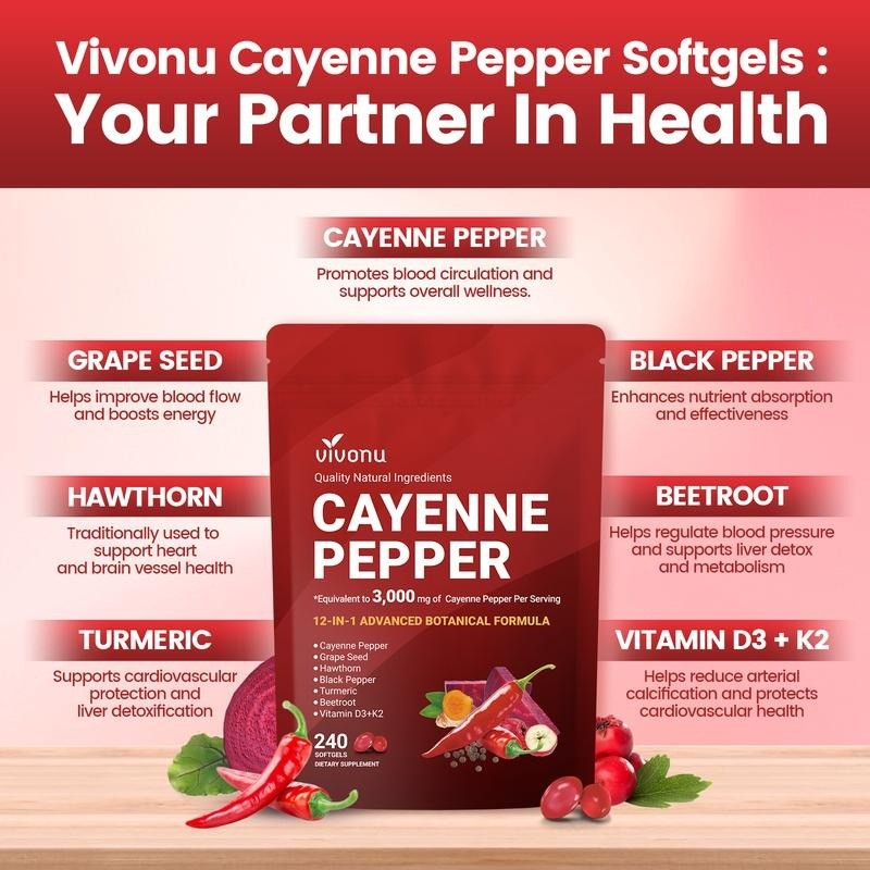 Cayenne Pepper Softgels