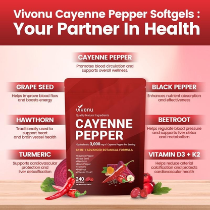 Cayenne Pepper Softgels