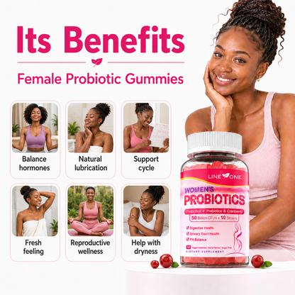 Female Probiotic Gummies - 100% Safe