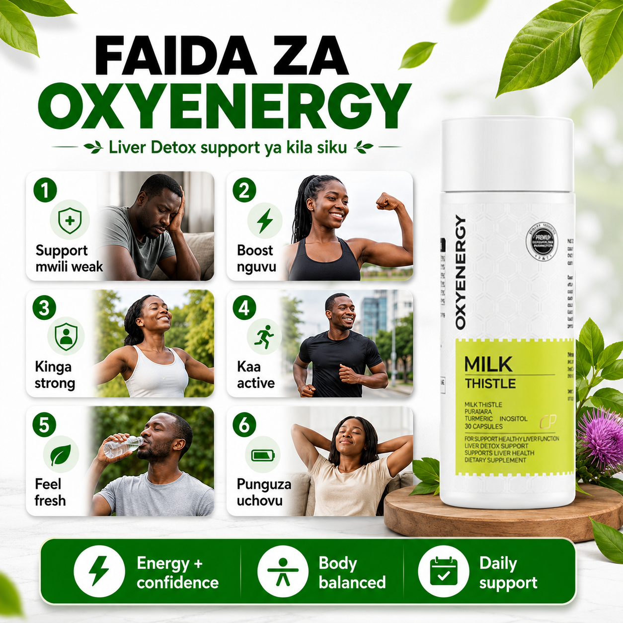 OxyEnergy Liver Detox Natural